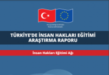 TÜRKİYE’DE İNSAN HAKLARI EĞİTİMİ ARAŞTIRMA RAPORU